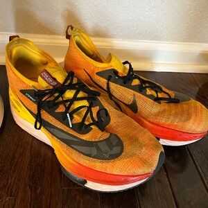Nike Air Zoom Alphafly Next% Flyknit Sneaker Amarillo Black Size 13